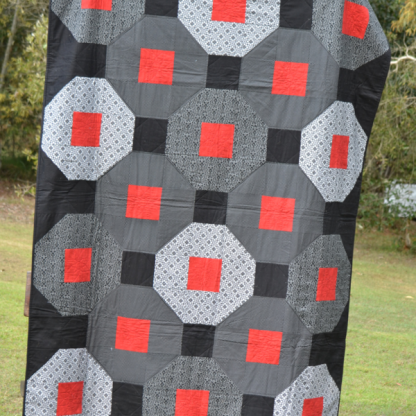 Ruby Quilt open