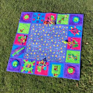 Playmat outside