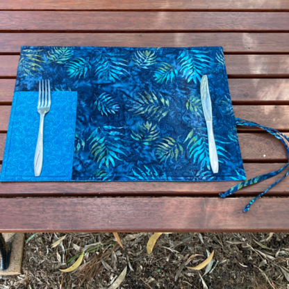 Picnic Placemat and Cutlery Wrap and Napkin Holder Pattern - Image 2